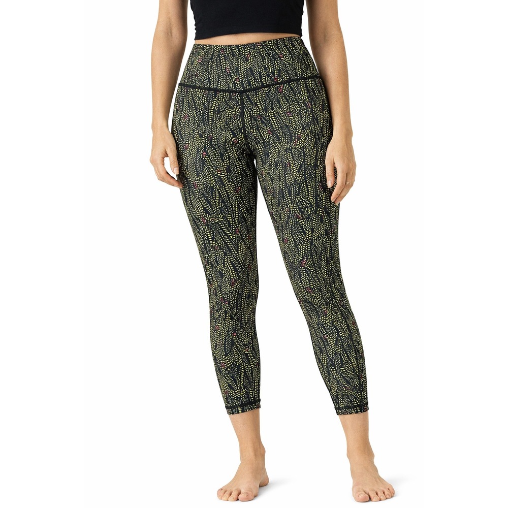 Calia Womens Inspire HR 7/8 Leggings XXS‎ Serpent Print Black MSRP $98